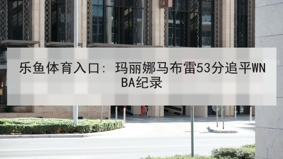 乐鱼体育入口: 玛丽娜马布雷53分追平WNBA纪录